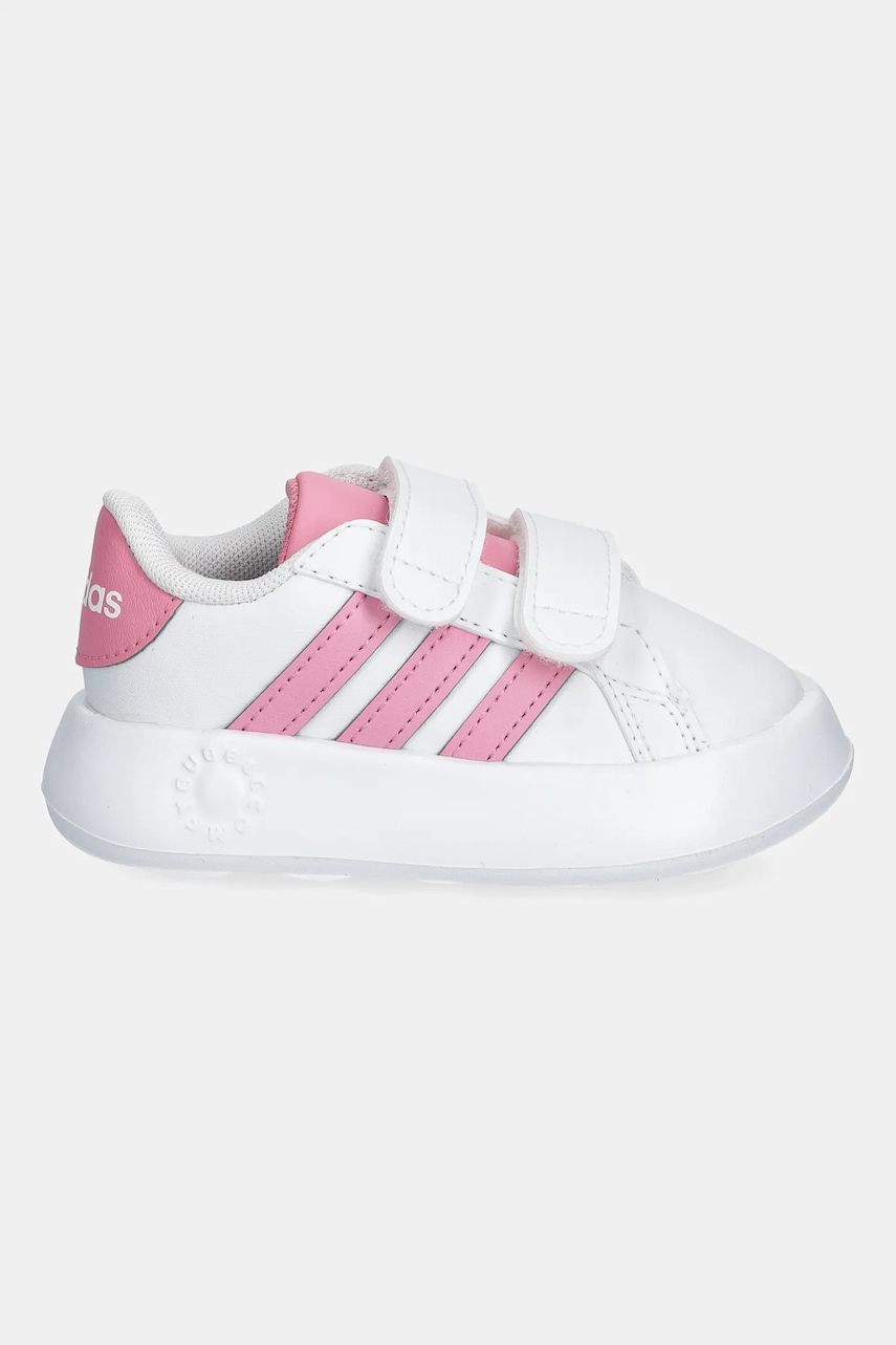 Детские кроссовки adidas GRAND COURT 2.0 цвет белый JS4342 Детские кроссовки adidas GRAND COURT 2.0 цвет белый JS4342