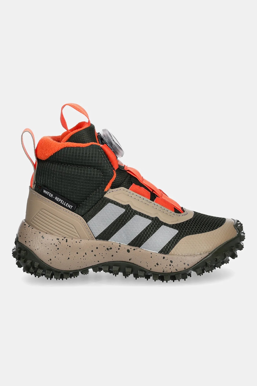Детские ботинки adidas FORTATRAIL BOA цвет зелёный JP6337 Детские ботинки adidas FORTATRAIL BOA цвет зелёный JP6337