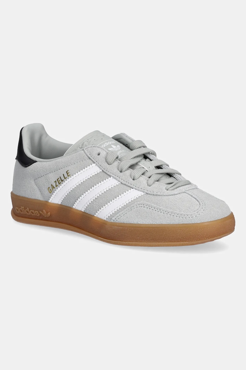 adidas Originals sneakers pentru copii GAZELLE INDOOR culoarea gri, JP8764