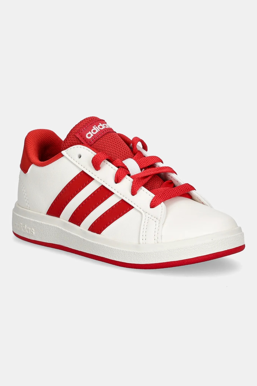 adidas sneakers pentru copii GRAND COURT 2.0 culoarea alb, JQ0703