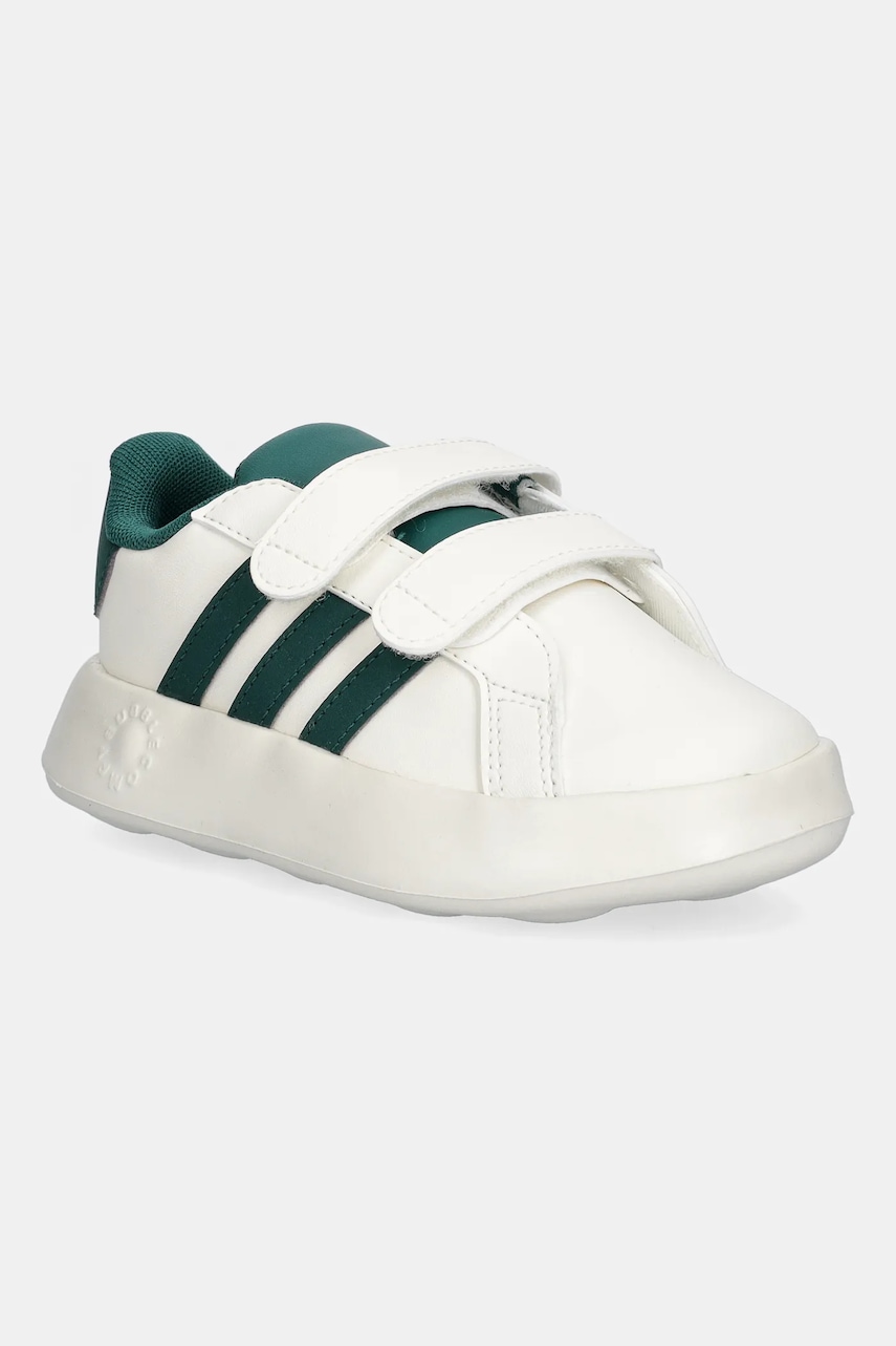 adidas sneakers pentru copii GRAND COURT 2.0 culoarea bej, JQ7996