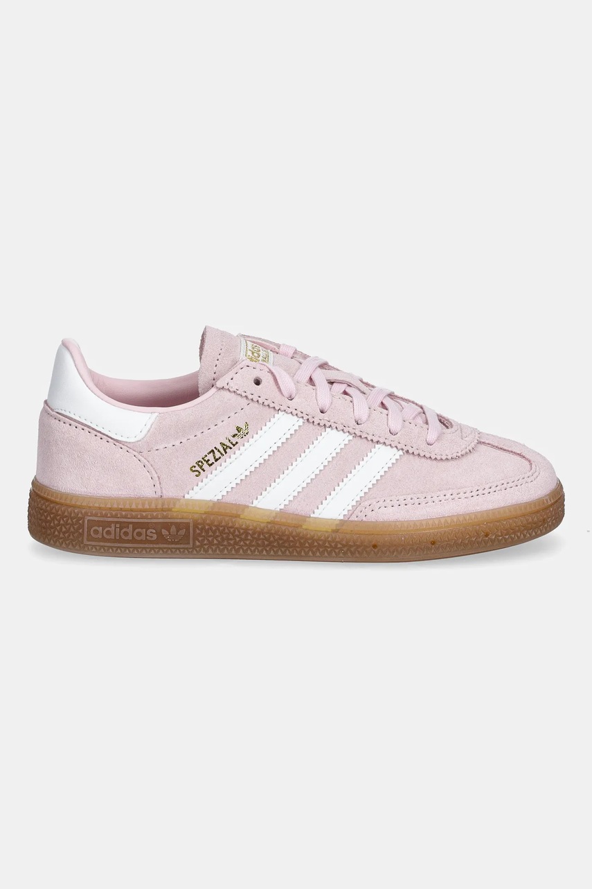 Детские кроссовки adidas Originals HANDBALL SPEZIAL цвет розовый JR2103 Детские кроссовки adidas Originals HANDBALL SPEZIAL цвет розовый JR2103