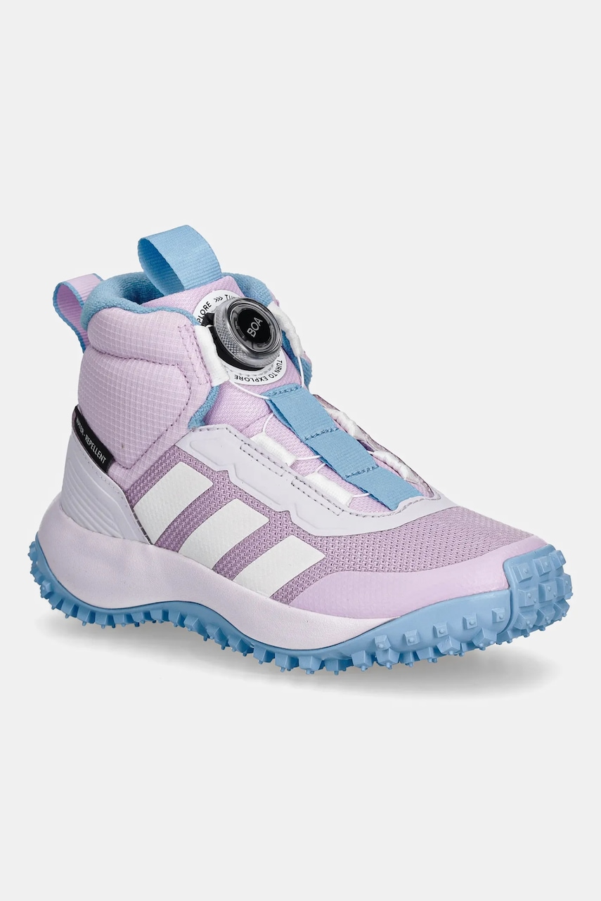 adidas pantofi copii FORTATRAIL BOA culoarea roz, JR3107