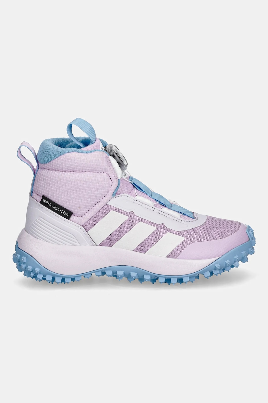 Детские ботинки adidas FORTATRAIL BOA цвет розовый JR3107 Детские ботинки adidas FORTATRAIL BOA цвет розовый JR3107