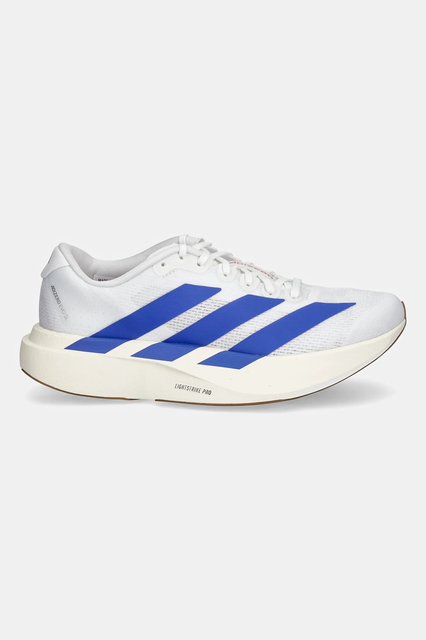 Детские кроссовки adidas Performance adizero Evo SL цвет белый KI8443 Детские кроссовки adidas Performance adizero Evo SL цвет белый KI8443