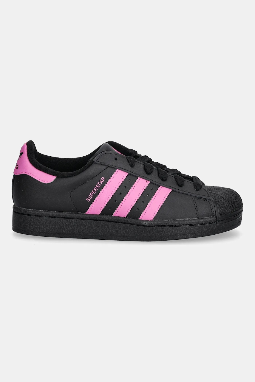 Детские кроссовки adidas Originals SUPERSTAR II цвет чёрный JQ0284 Детские кроссовки adidas Originals SUPERSTAR II цвет чёрный JQ0284