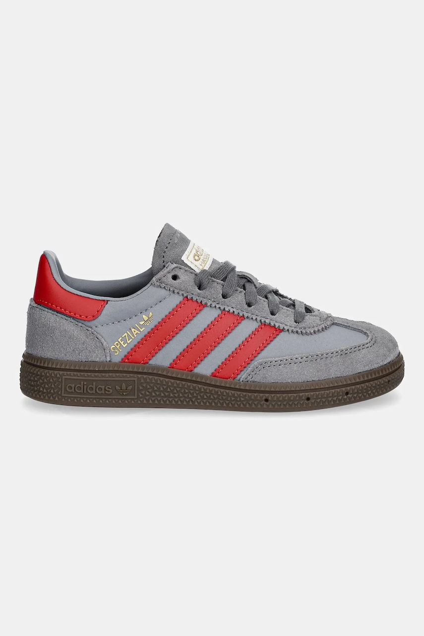 Детские кроссовки adidas Originals HANDBALL SPEZIAL цвет серый JQ0738 Детские кроссовки adidas Originals HANDBALL SPEZIAL цвет серый JQ0738