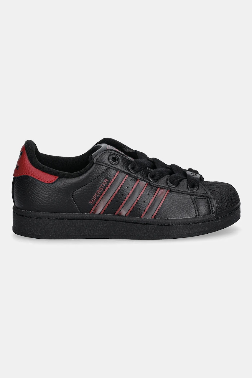 Детские кроссовки adidas Originals SUPERSTAR II цвет чёрный JQ1776 Детские кроссовки adidas Originals SUPERSTAR II цвет чёрный JQ1776