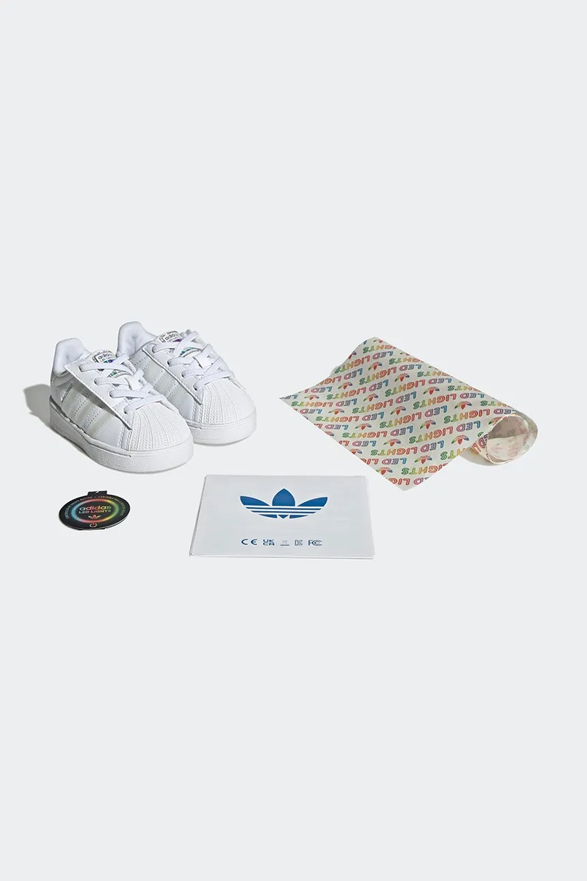 Dětské tenisky adidas Originals SUPERSTAR LED LIGHTS (obrázek 11)
