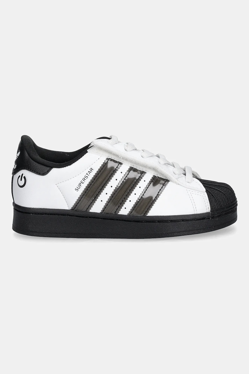 Детские кроссовки adidas Originals SUPERSTAR LED LIGHTS цвет белый JS1290 Детские кроссовки adidas Originals SUPERSTAR LED LIGHTS цвет белый JS1290