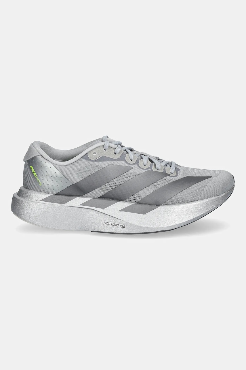Детские кроссовки adidas Performance adizero Evo SL цвет серый KK1248 Детские кроссовки adidas Performance adizero Evo SL цвет серый KK1248