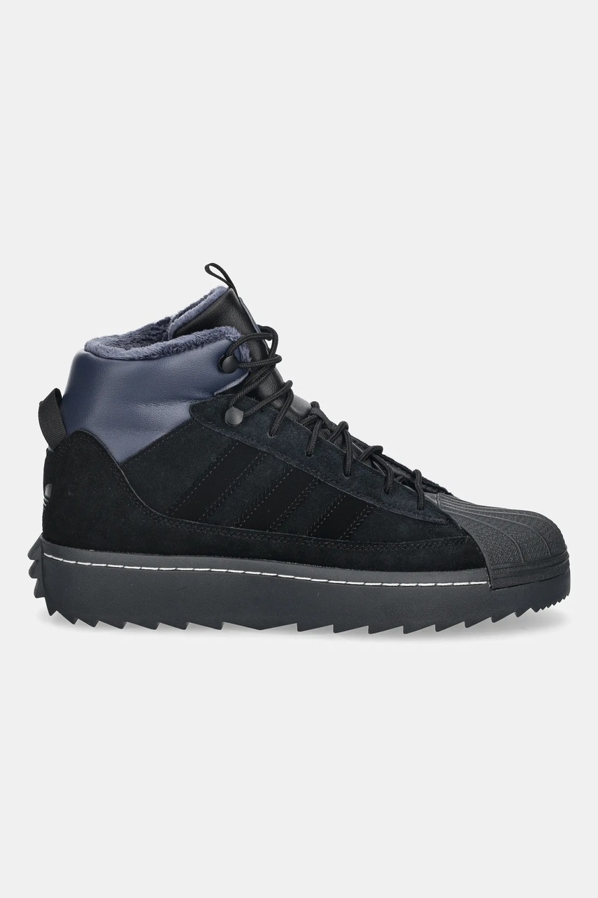 Детские зимние сапоги adidas Originals SUPERSTAR WINTER TREK цвет чёрный JQ0346 Детские зимние сапоги adidas Originals SUPERSTAR WINTER TREK цвет чёрный JQ0346