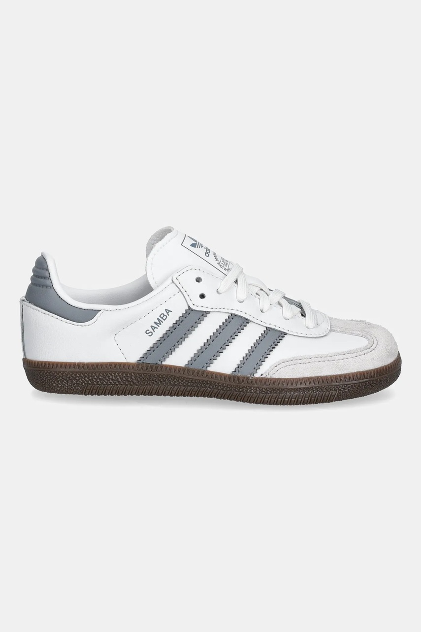 Детские кроссовки adidas Originals SAMBA OG цвет белый JQ2841 Детские кроссовки adidas Originals SAMBA OG цвет белый JQ2841