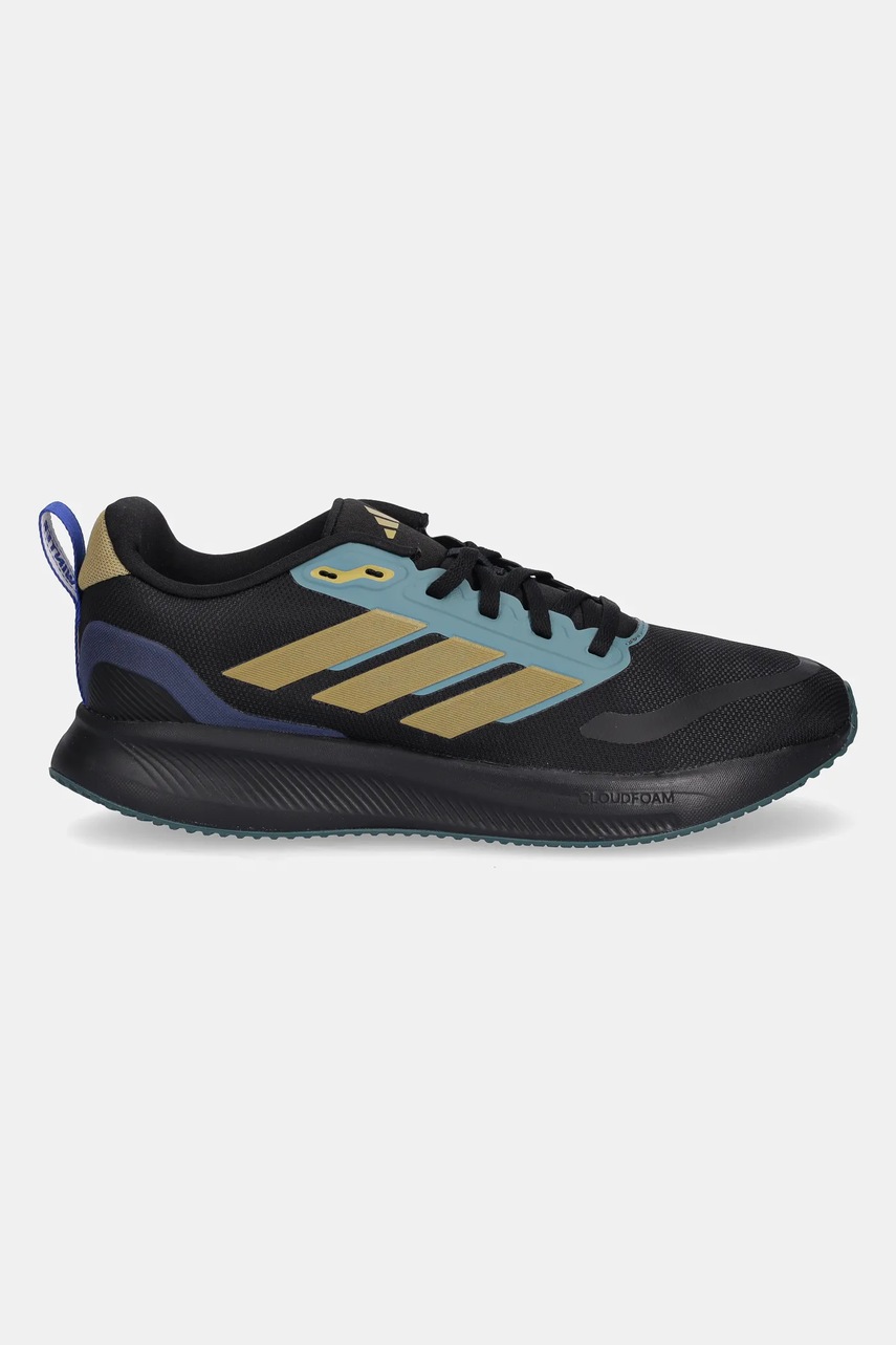 Детские кроссовки adidas RUNFALCON 5 цвет чёрный JQ5690 Детские кроссовки adidas RUNFALCON 5 цвет чёрный JQ5690