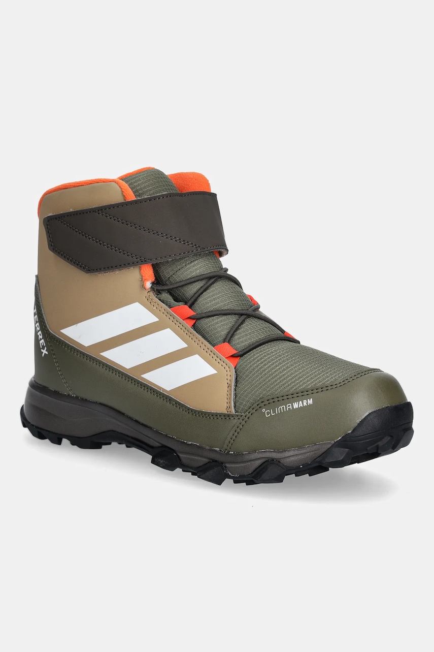 adidas TERREX cizme de iarnă pentru copii TERREX SNOW culoarea verde, JR4189