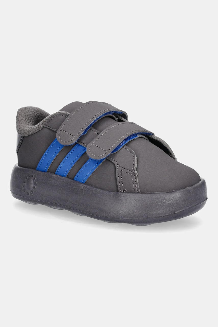 adidas sneakers pentru copii GRAND COURT BALOO culoarea gri, JR5632