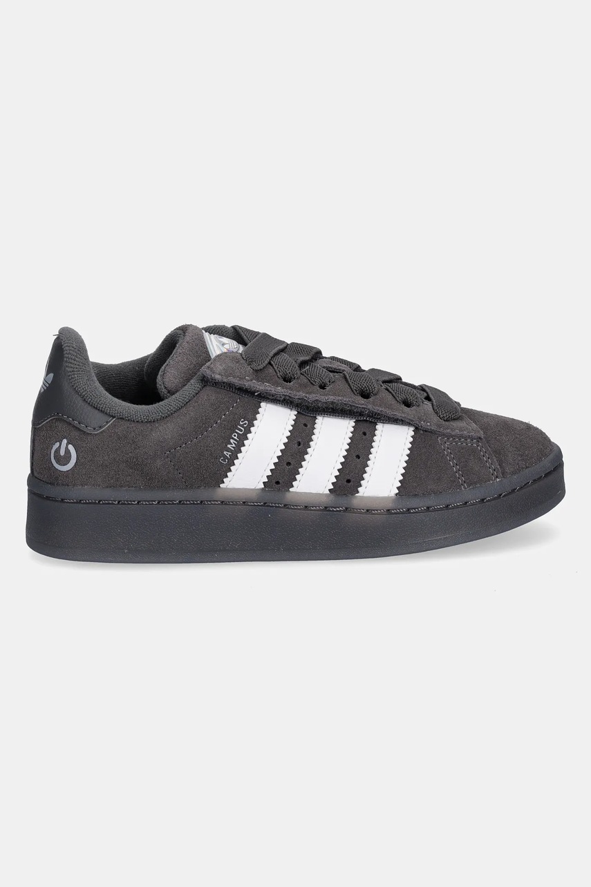 Детские замшевые кроссовки adidas Originals CAMPUS 00s LED LIGHTS цвет серый JS1281 Детские замшевые кроссовки adidas Originals CAMPUS 00s LED LIGHTS цвет серый JS1281