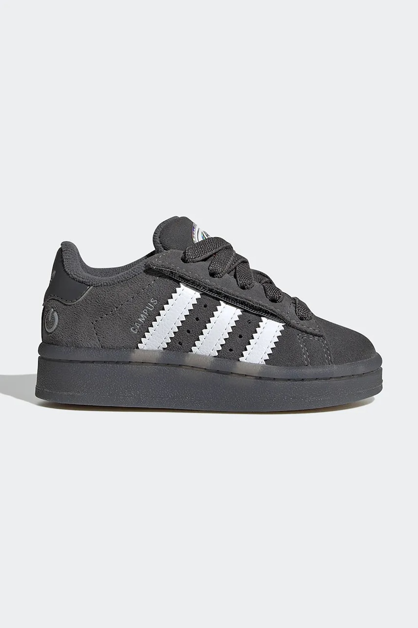 adidas Originals sneakers de piele întoarsă pentru copii CAMPUS0s LED LIGHTS