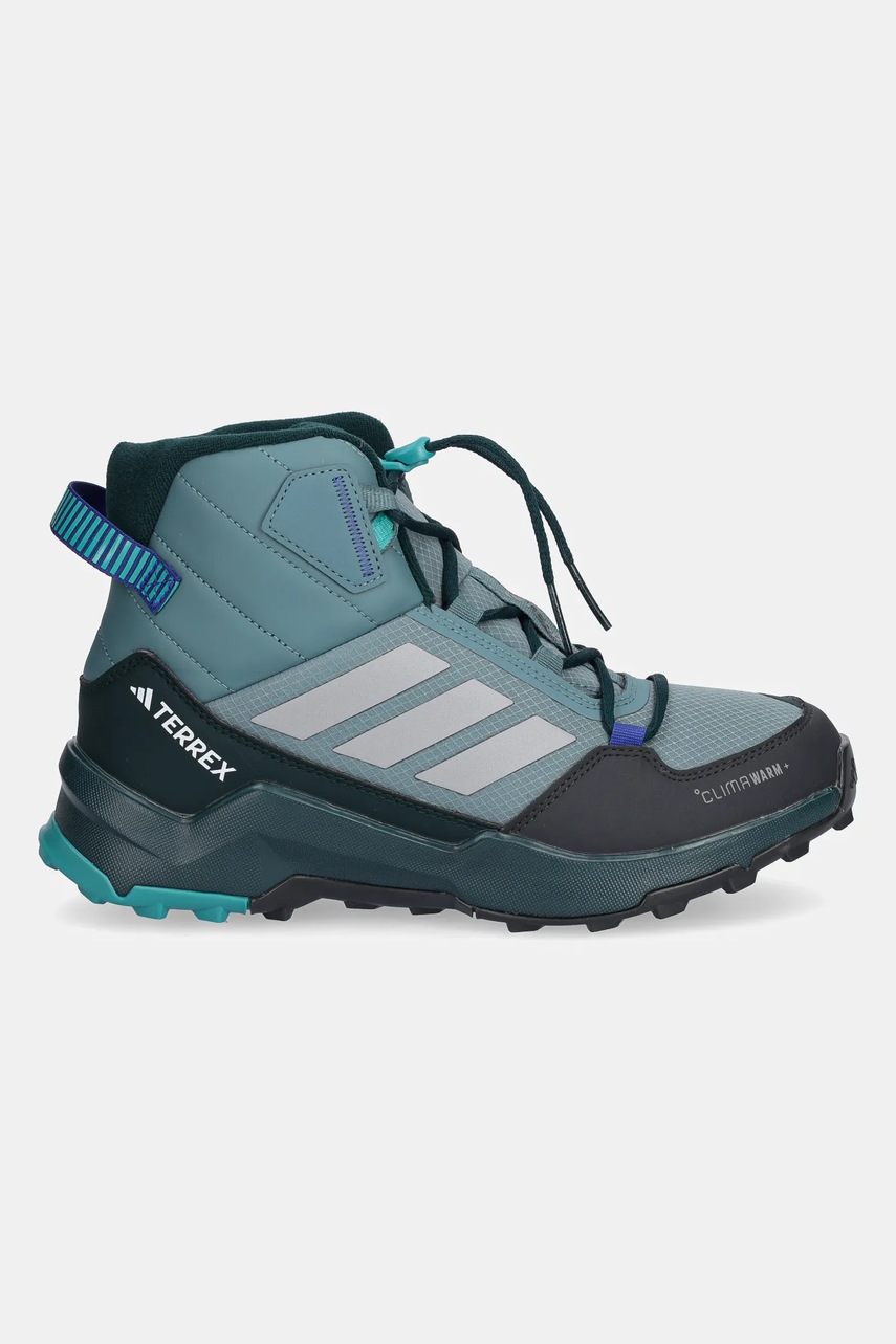 Детские ботинки adidas TERREX TERREX AX4R CW+ цвет зелёный JS2923 Детские ботинки adidas TERREX TERREX AX4R CW+ цвет зелёный JS2923