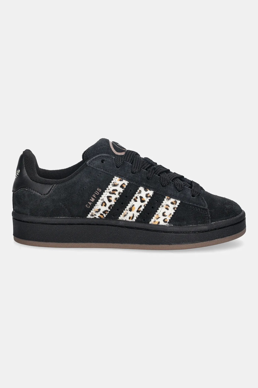 Детские кроссовки adidas Originals CAMPUS 00s цвет чёрный JS3862 Детские кроссовки adidas Originals CAMPUS 00s цвет чёрный JS3862