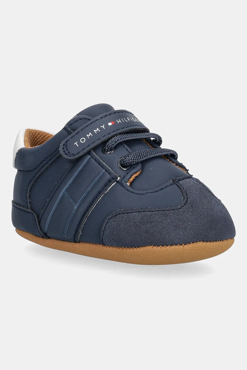 Levně Dětské boty Tommy Hilfiger tmavomodrá barva, T0B9-34055