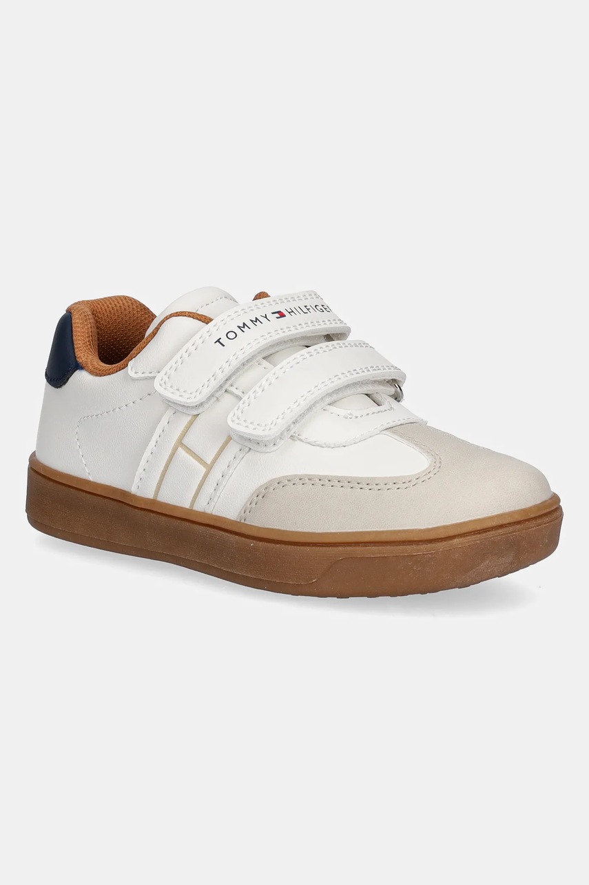 Levně Dětské tenisky Tommy Hilfiger béžová barva, T1X9-34063