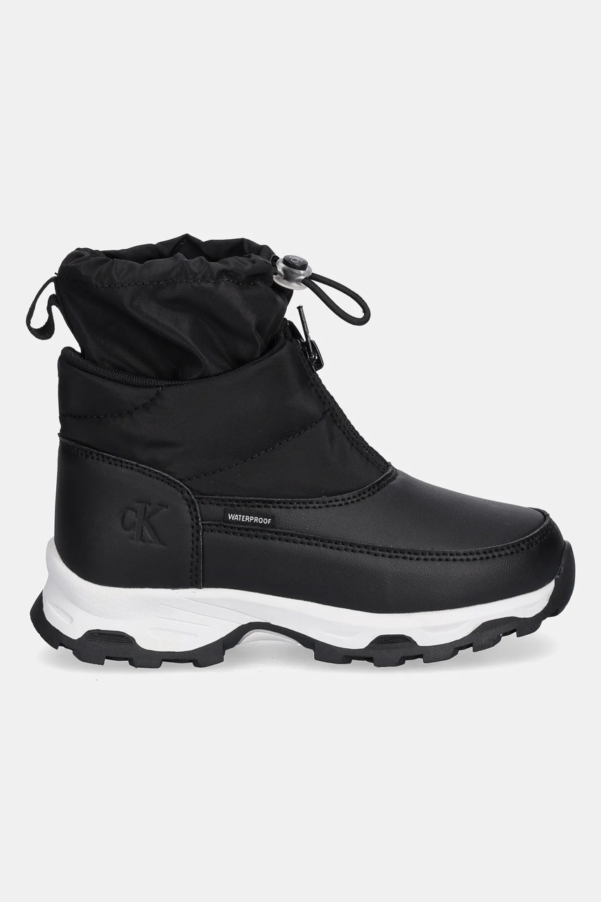 Детские сапоги Calvin Klein Jeans цвет чёрный V3X5-83193 Детские сапоги Calvin Klein Jeans цвет чёрный V3X5-83193