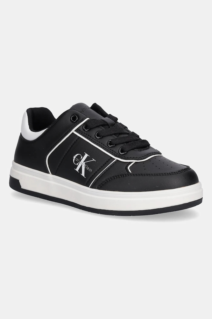 Levně Dětské tenisky Calvin Klein Jeans černá barva, V3X9-83163