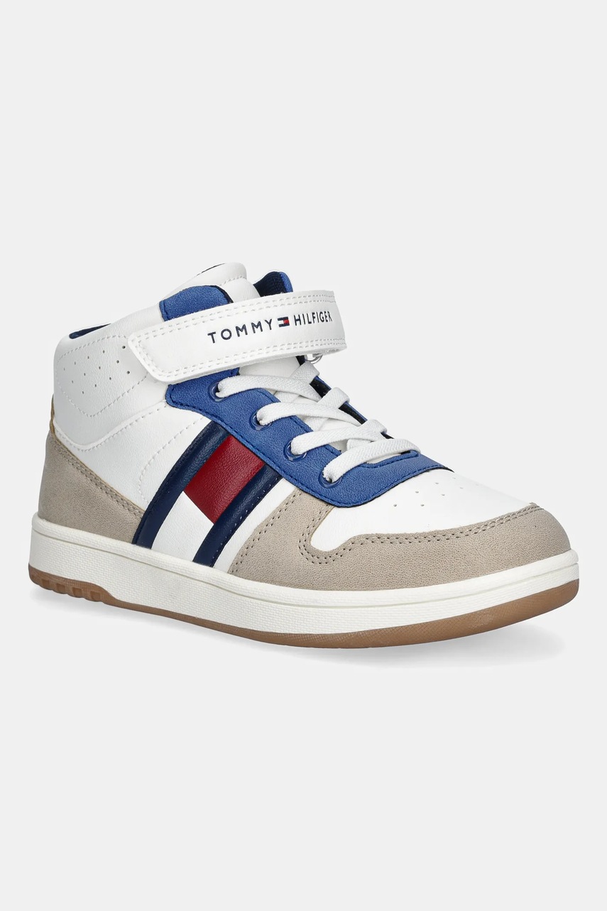 

Детски маратонки Tommy Hilfiger в бяло T3X9-34070, Бял