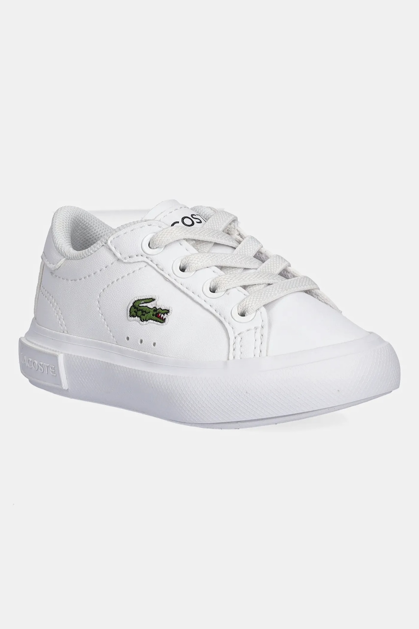 Lacoste sneakers pentru copii culoarea alb, 41SUI0014