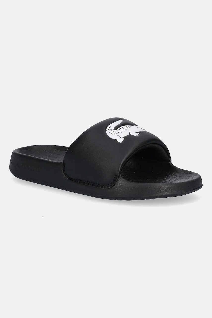 Lacoste papuci copii culoarea negru, 47CUJ0002
