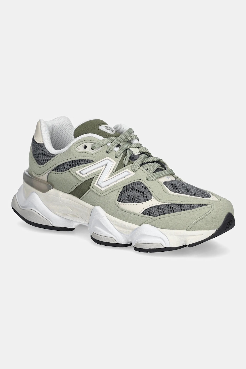 New Balance sneakers pentru copii 9060 culoarea verde, GC9060CD