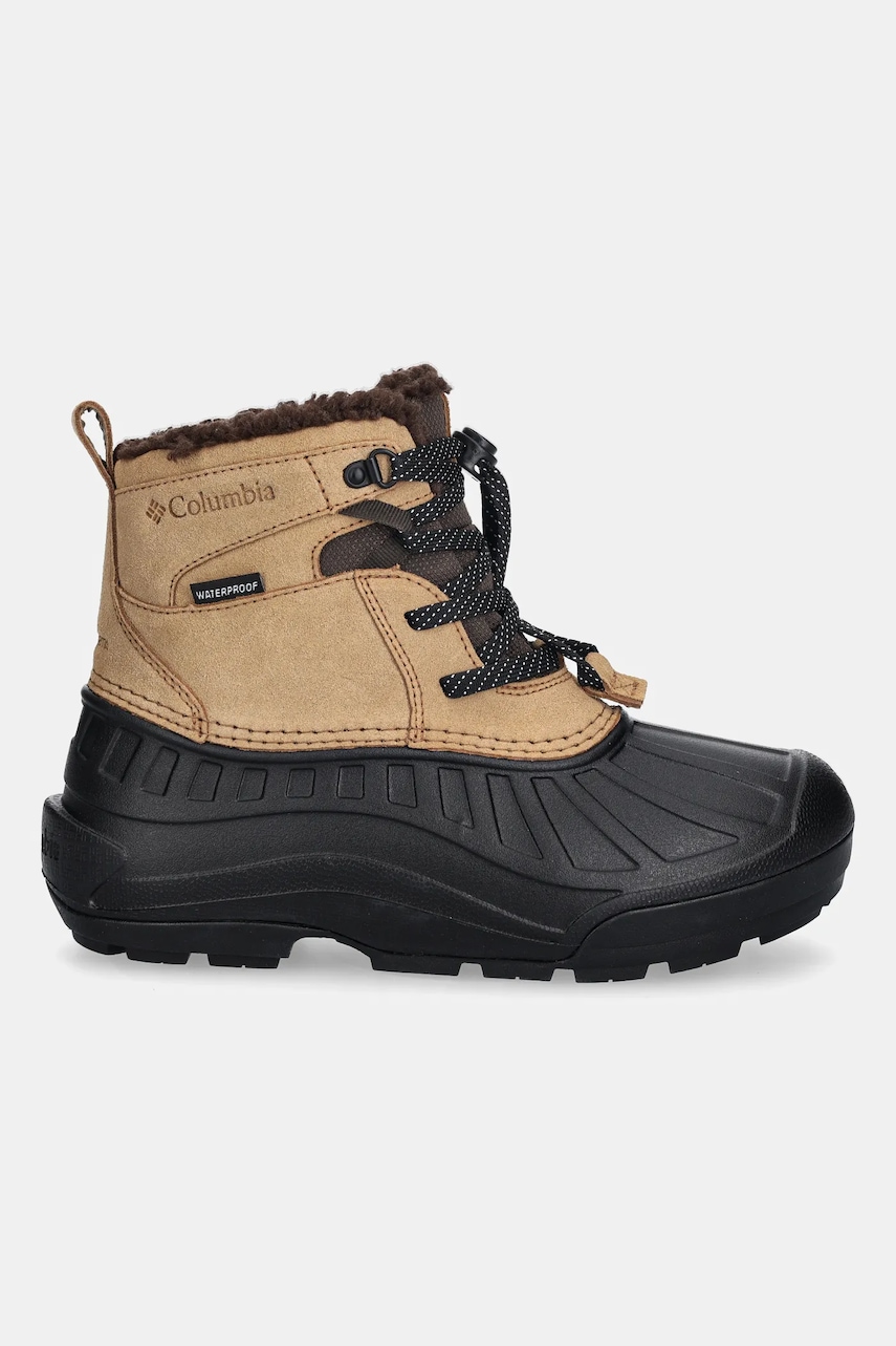 Детские замшевые сапоги Columbia YOUTH POWDERBUG ALPINE цвет коричневый 2128881 Детские замшевые сапоги Columbia YOUTH POWDERBUG ALPINE цвет коричневый 2128881