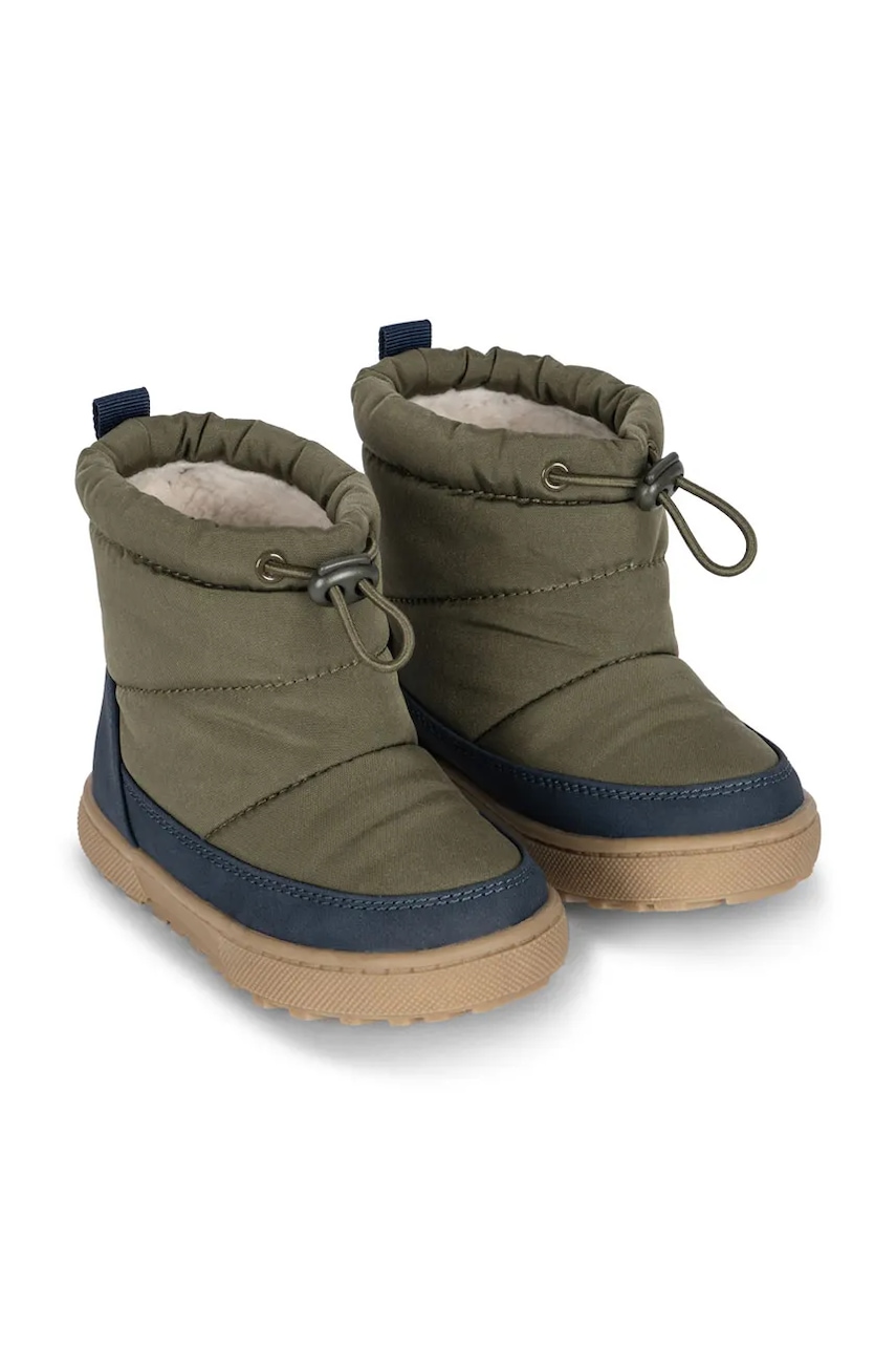 Konges Sløjd încălțăminte de iarnă STORMA BOOT culoarea verde, KS103580