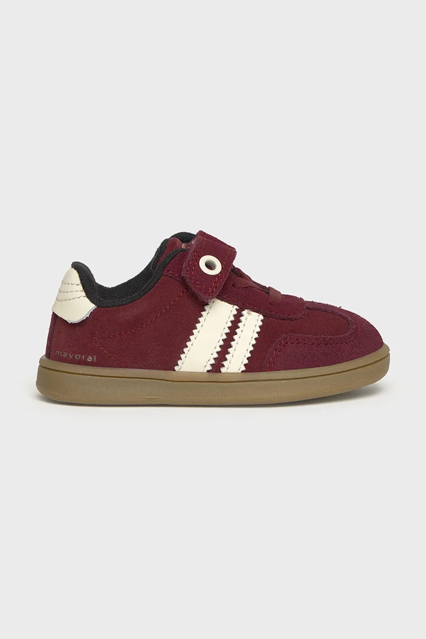 Mayoral sneakers pentru copii culoarea bordo, 42611