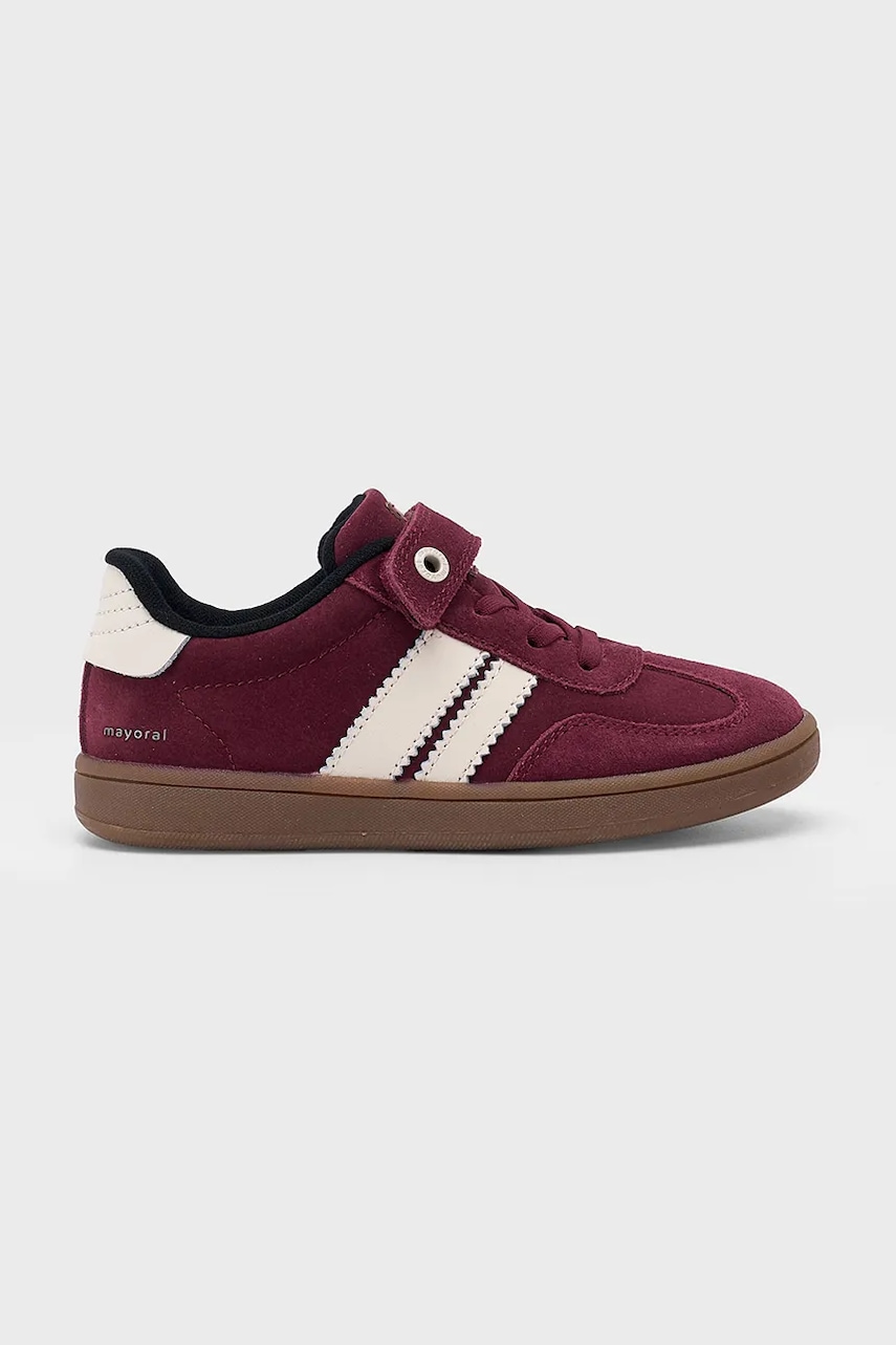 Mayoral sneakers pentru copii culoarea bordo, 44611