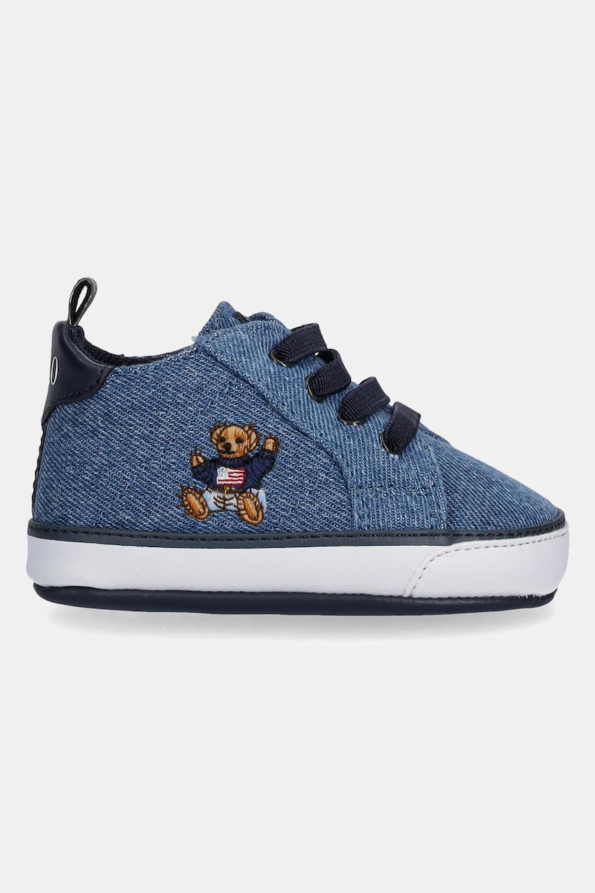 Обувь для новорождённых Polo Ralph Lauren QUILTON BEAR GORE HI LAYETTE RL03477430 Обувь для новорождённых Polo Ralph Lauren QUILTON BEAR GORE HI LAYETTE RL03477430