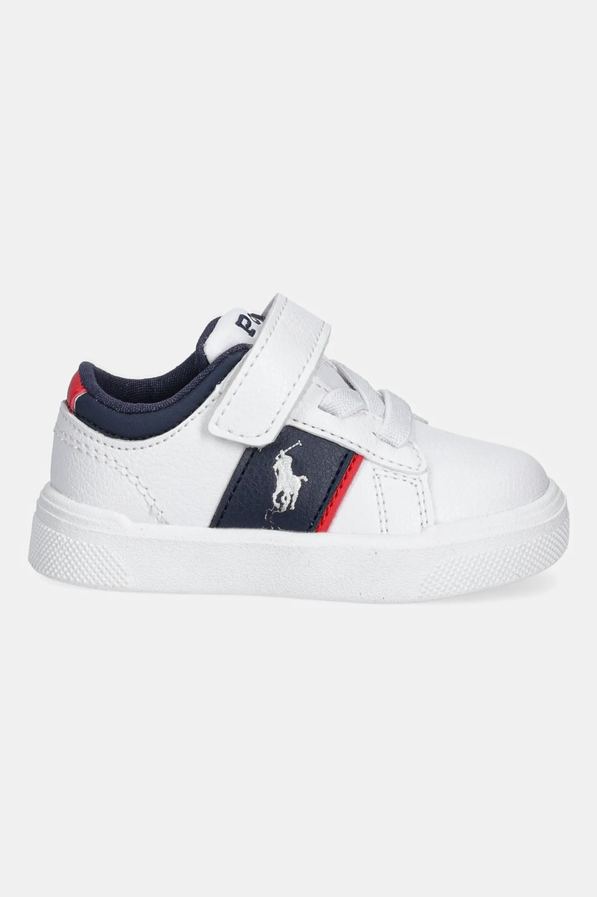 Детские кроссовки Polo Ralph Lauren FRAZIER PS цвет белый RL03419101 Детские кроссовки Polo Ralph Lauren FRAZIER PS цвет белый RL03419101