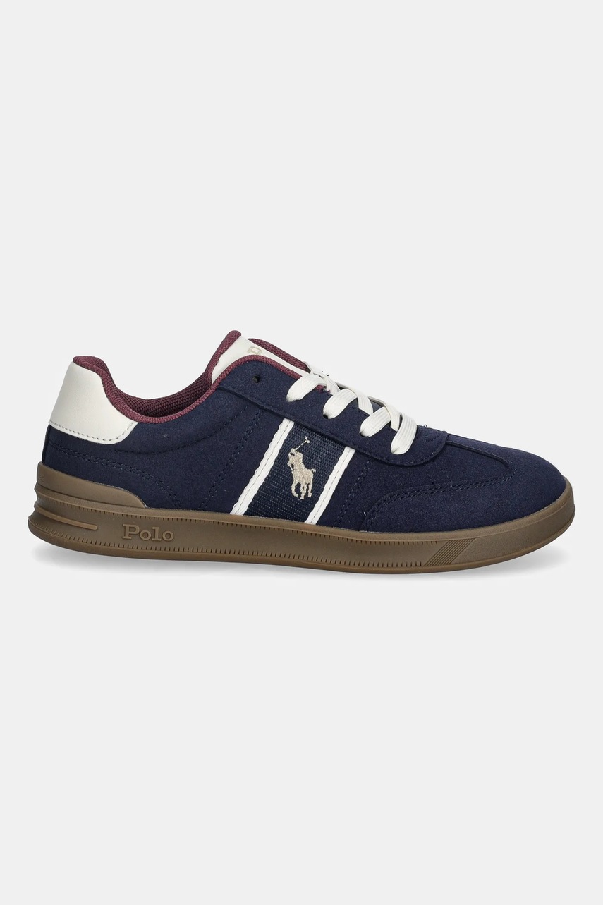 Детские кроссовки Polo Ralph Lauren HERITAGE COURT III T-TOE цвет синий RL03353411 Детские кроссовки Polo Ralph Lauren HERITAGE COURT III T-TOE цвет синий RL03353411