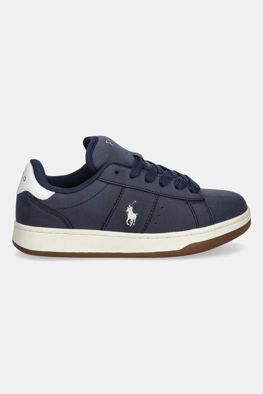 Детские кроссовки Polo Ralph Lauren KNOLLAN цвет синий RL02683410 Детские кроссовки Polo Ralph Lauren KNOLLAN цвет синий RL02683410