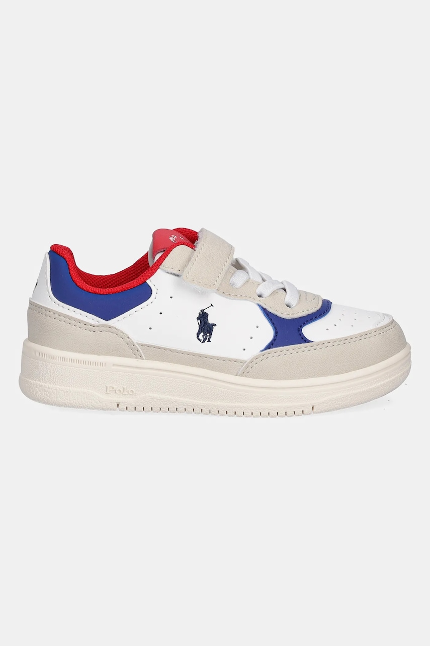 Детские кроссовки Polo Ralph Lauren MASTERS COURT II PS цвет бежевый RL03404101 Детские кроссовки Polo Ralph Lauren MASTERS COURT II PS цвет бежевый RL03404101