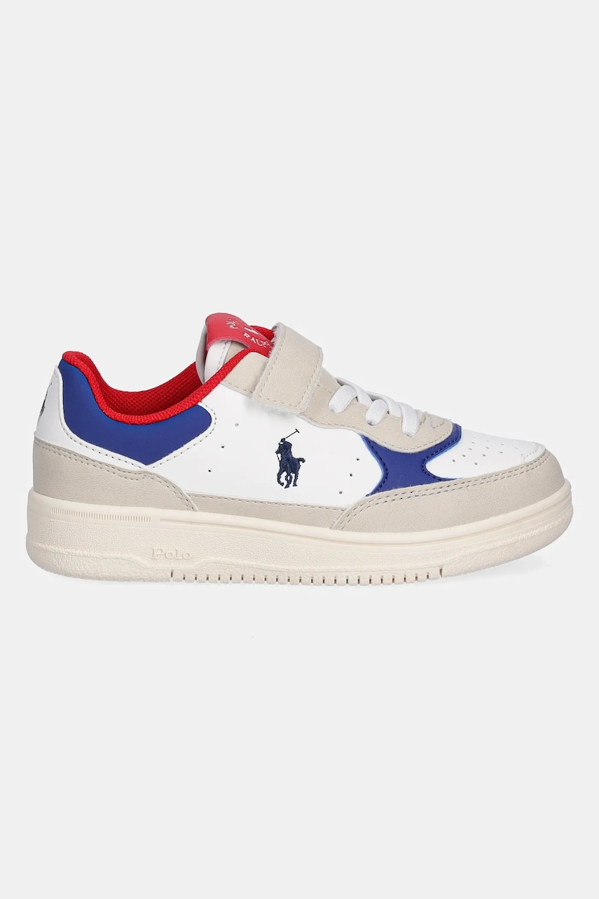 Детские кроссовки Polo Ralph Lauren MASTERS COURT II PS цвет бежевый RL03405101 Детские кроссовки Polo Ralph Lauren MASTERS COURT II PS цвет бежевый RL03405101