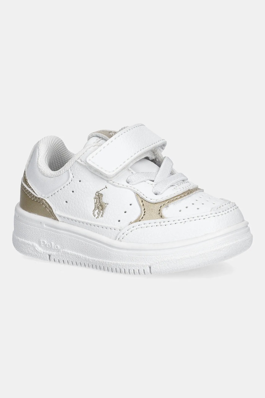 Levně Dětské tenisky Polo Ralph Lauren MASTERS COURT II PS bílá barva, RL03014103