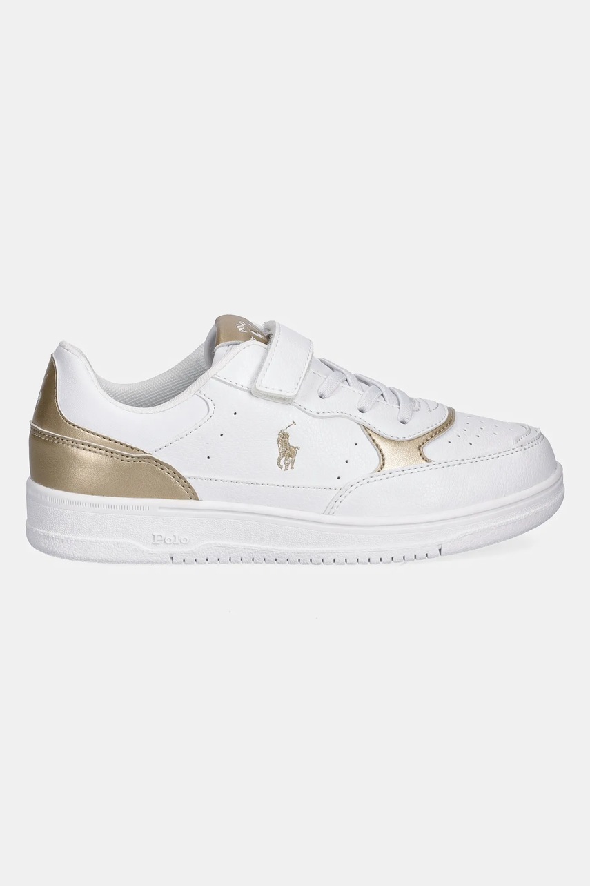 Детские кроссовки Polo Ralph Lauren MASTERS COURT II PS цвет белый RL03403103 Детские кроссовки Polo Ralph Lauren MASTERS COURT II PS цвет белый RL03403103
