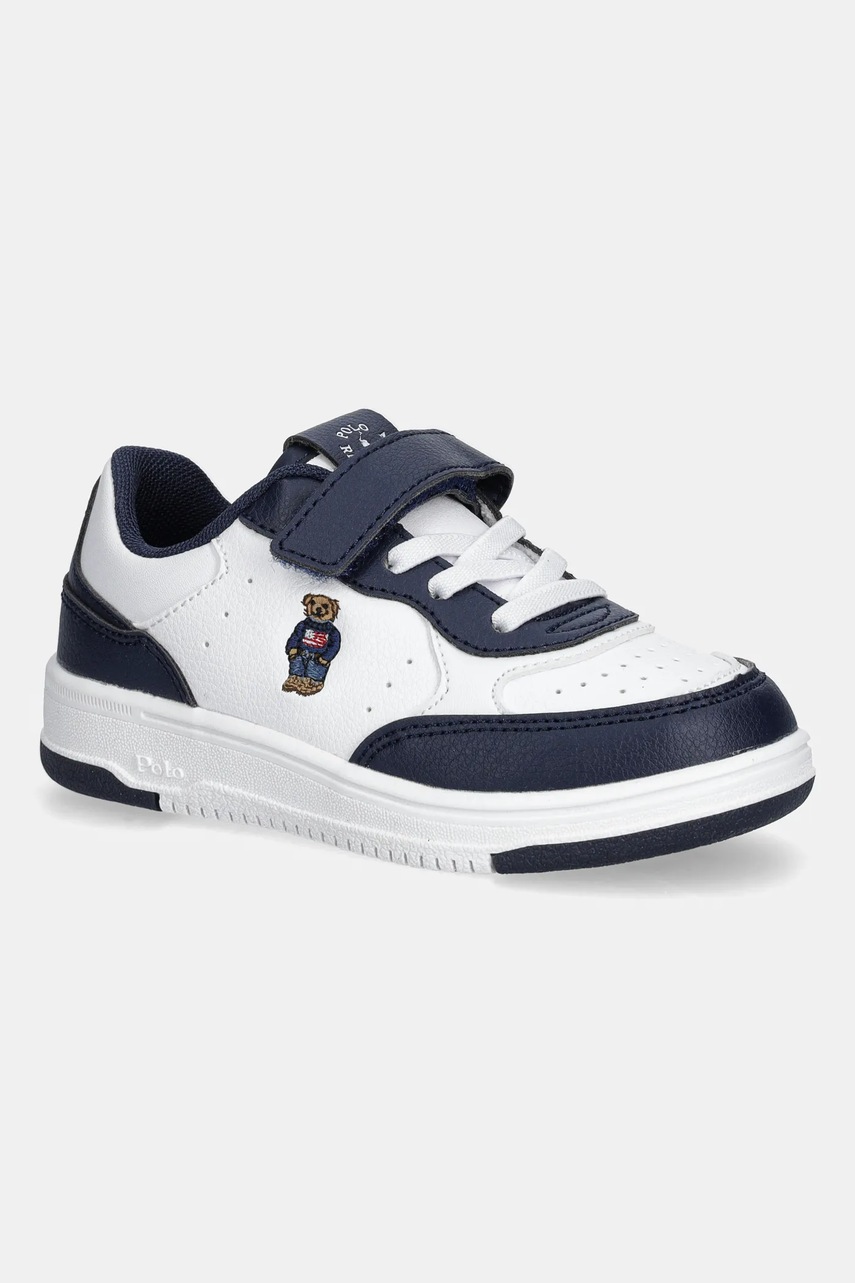 Levně Dětské tenisky Polo Ralph Lauren MASTERS COURT II PS tmavomodrá barva, RL03014104