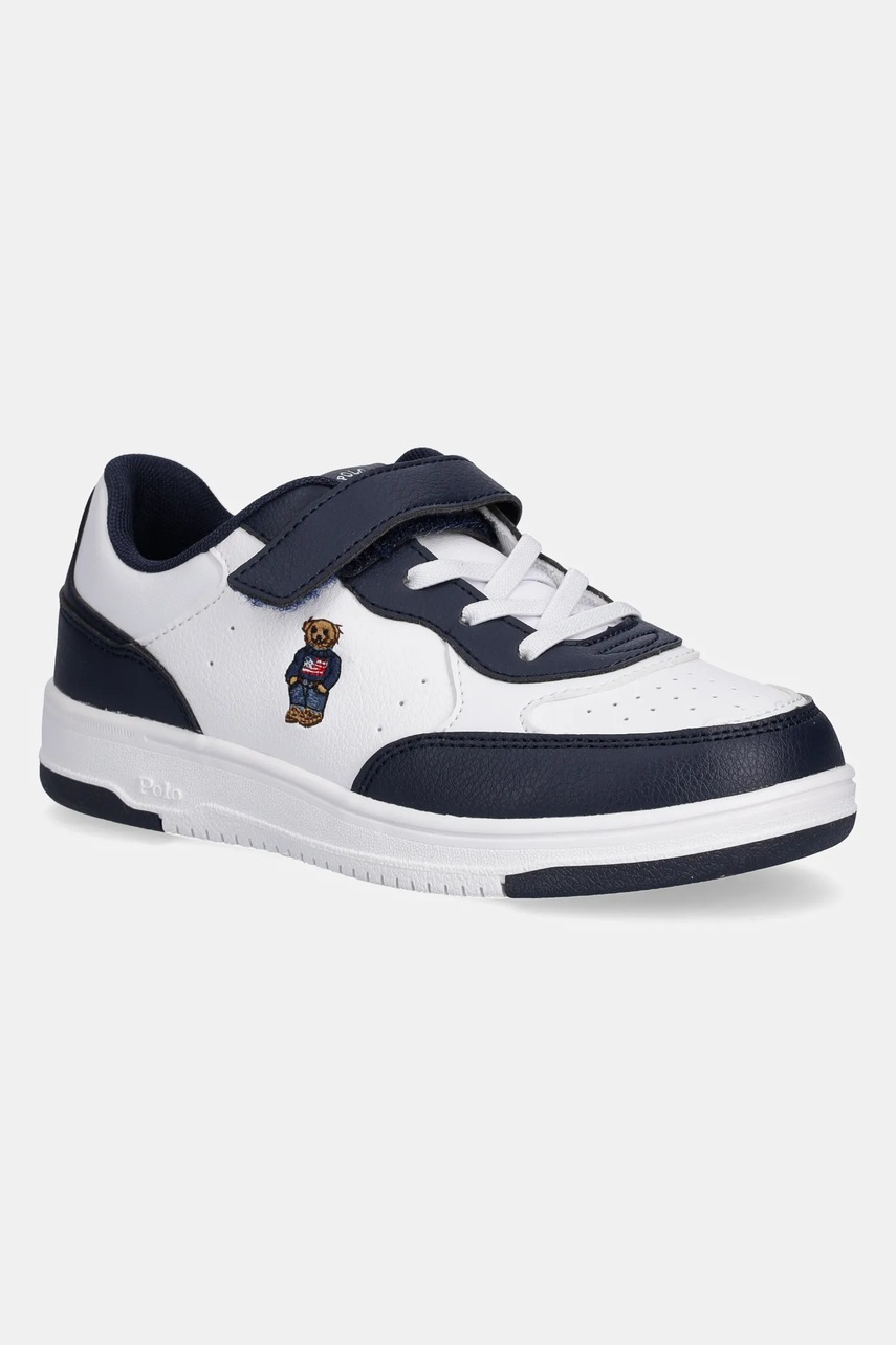 Levně Dětské tenisky Polo Ralph Lauren MASTERS COURT II PS tmavomodrá barva, RL03403101
