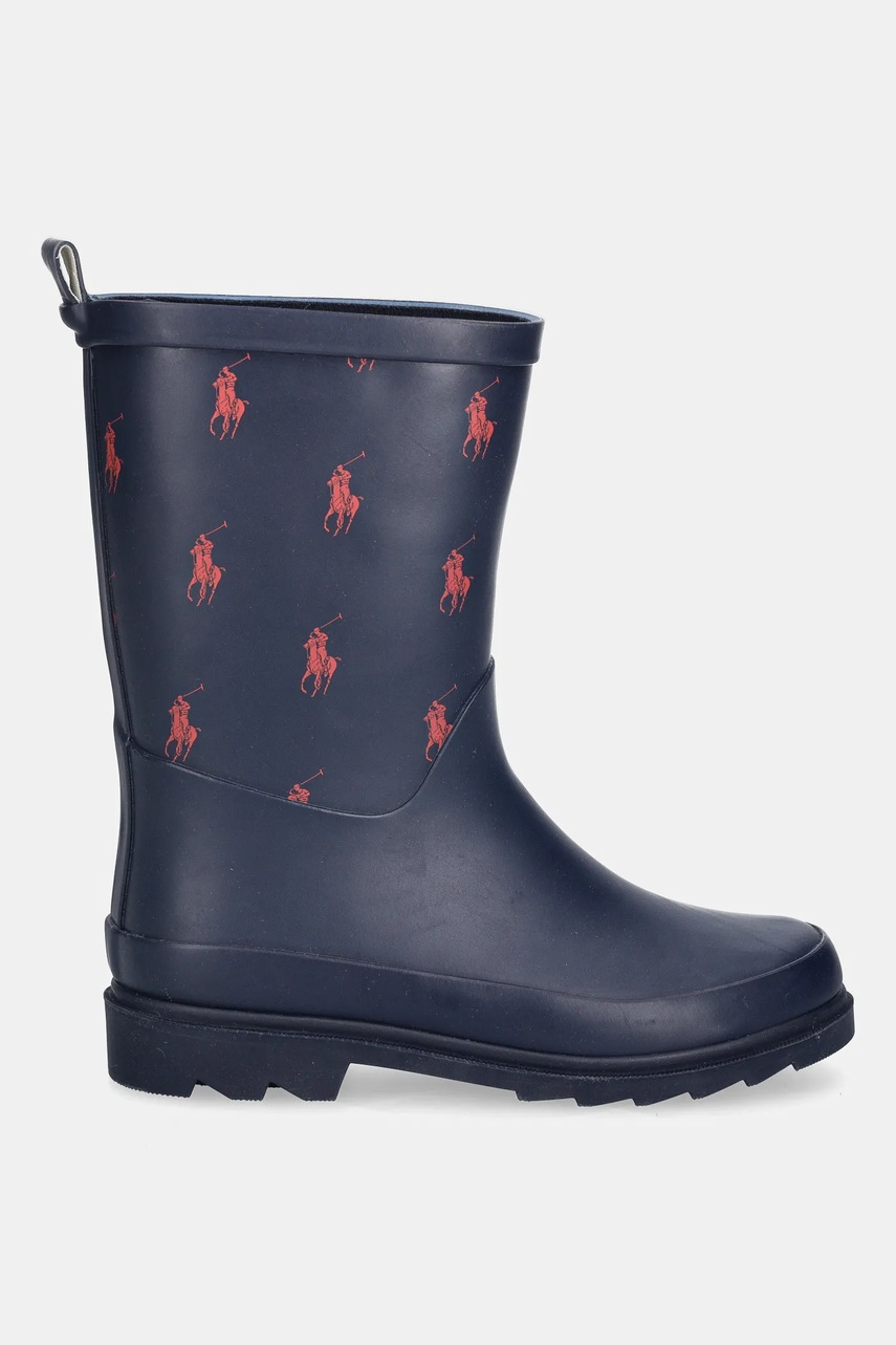 Детские резиновые сапоги Polo Ralph Lauren MISTY RAIN BOOT цвет синий RL02987410