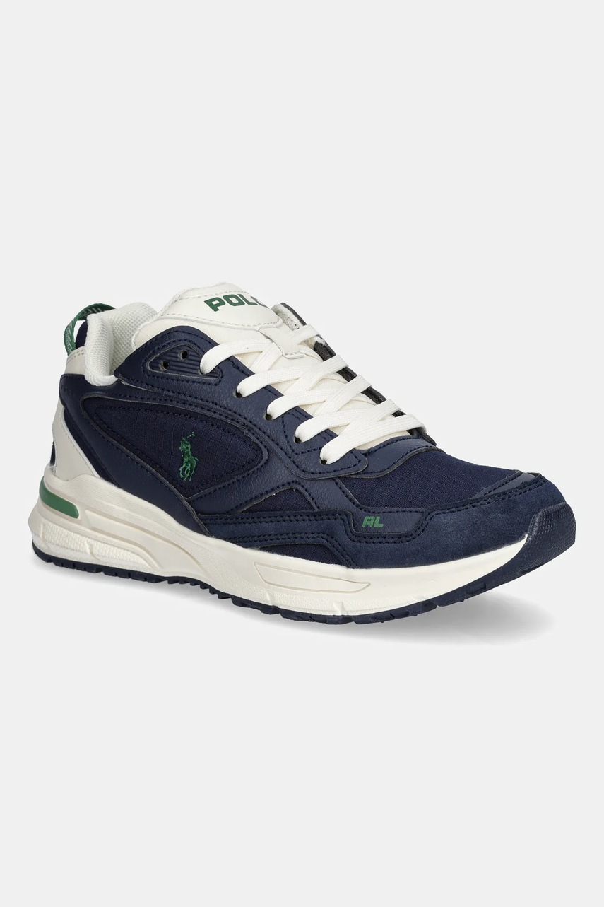 Levně Dětské tenisky Polo Ralph Lauren TRACKSTER 275 tmavomodrá barva, RL03414410