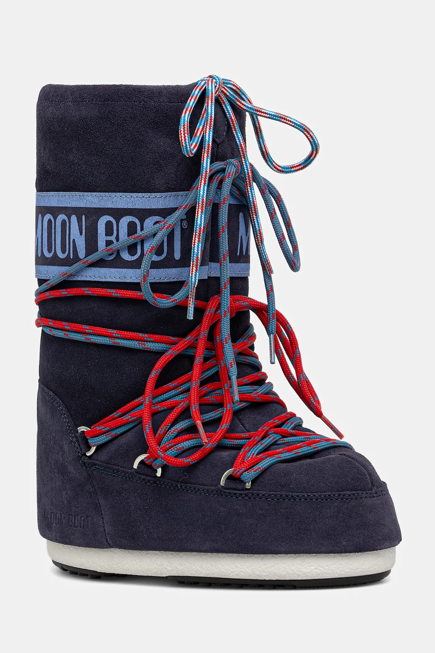 Παιδικές χειμερινές μπότες σουέτ Moon Boot MB ICON SUEDE LACES