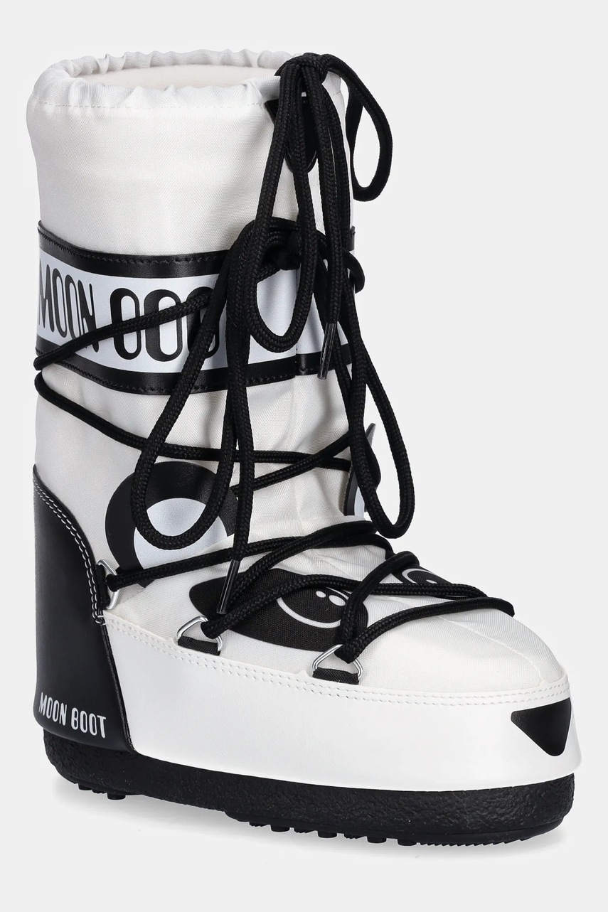 Levně Dětské sněhule Moon Boot MB ICON ANIMAL bílá barva, 80D3400300